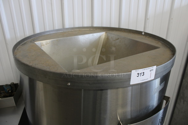 Portland Kettle Works Stainless Steel Commercial Floor Style 60 Pound Capacity Brewery Grain Mill. 220 Volts, 1 Phase. 32x32x70 - Image 2 of 7