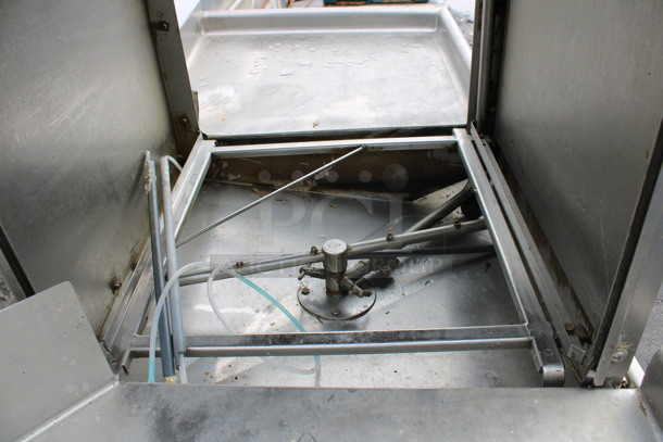 American Dish Service ADJ Model AF-3DS Stainless Steel Commercial Straight Pass Through Dishwasher. Goes GREAT w/ Lots 320 and 322! 120 Volts, 1 Phase. 33x33x70 - Image 5 of 7
