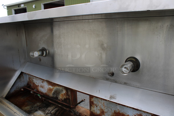 7.5' Greenheck Model GXEW-7.50-S Stainless Steel Commercial Self Contained Grease Hood. 102x48x24 - Image 5 of 9