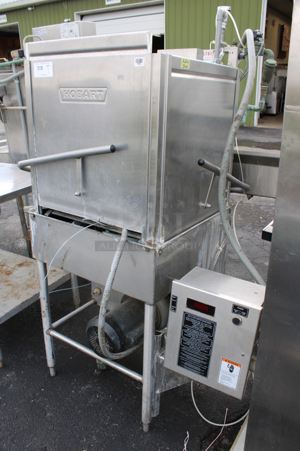 Hobart Model AM4C Stainless Steel Commercial Pass Through Dishwasher. 208-240 Volts, 1 Phase. 40x30x65 - Image 4 of 5