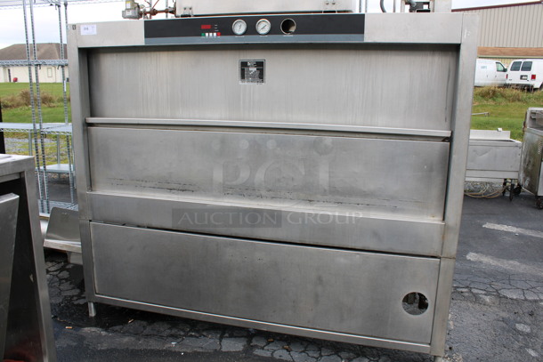 Douglas Model SD36-G-240/G Stainless Steel Commercial Floor Style Pot Pan Washer. 480 Volts, 3 Phase. 83x38x104 - Image 2 of 8