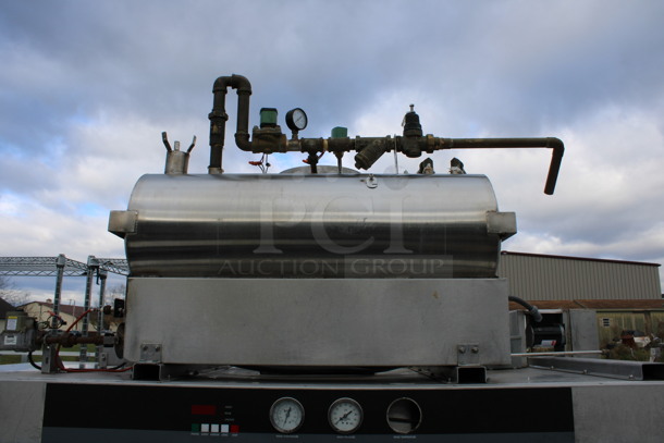 Douglas Model SD36-G-240/G Stainless Steel Commercial Floor Style Pot Pan Washer. 480 Volts, 3 Phase. 83x38x104 - Image 5 of 8