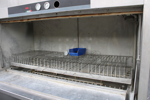 Douglas Model SD36-G-240/G Stainless Steel Commercial Floor Style Pot Pan Washer. 480 Volts, 3 Phase. 83x38x104 - Image 7 of 8