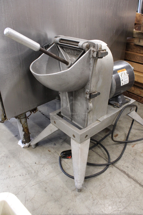 Landa Metal Commercial Countertop Cheese Grater w/ Motor. 115 Volts, 1 Phase. 12x20x21. Tested and Working!