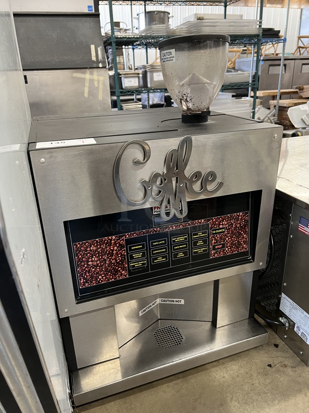Stainless Steel Commercial Countertop Automatic Coffee Machine w/ Hopper. 115 Volts, 1 Phase. 20x21x23 - Image 2 of 4