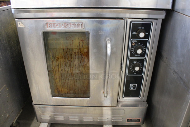 2 Blodgett Stainless Steel Commercial Propane Gas Powered Half Size Convection Ovens w/ View Through Door, Metal Oven Racks and Thermostatic Controls. 30x26x60. 2 Times Your Bid! - Image 5 of 7