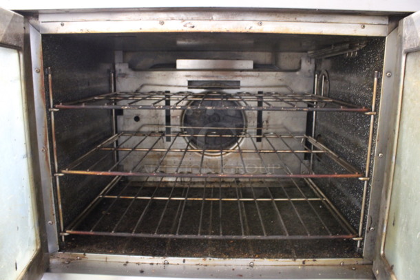 2 Lang Stainless Steel Commercial Electric Powered Full Size Convection Oven w/ View Through Doors and Metal Oven Racks. 220-480 Volts, 3 Phase. 40x39x62. 2 Times Your Bid! - Image 5 of 7