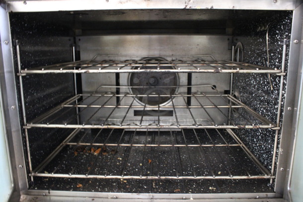 2 Lang Stainless Steel Commercial Electric Powered Full Size Convection Oven w/ View Through Doors and Metal Oven Racks. 220-480 Volts, 3 Phase. 40x39x62. 2 Times Your Bid! - Image 6 of 7