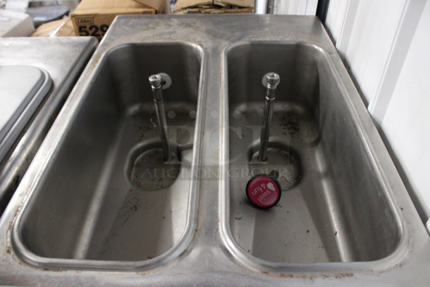 Taylor Model 794-33 Stainless Steel Commercial Floor Style Water Cooled 2 Flavor w/ Twist Soft Serve Ice Cream Machine on Commercial Casters. 208-230 Volts, 3 Phase. 20x34x59 - Image 6 of 7