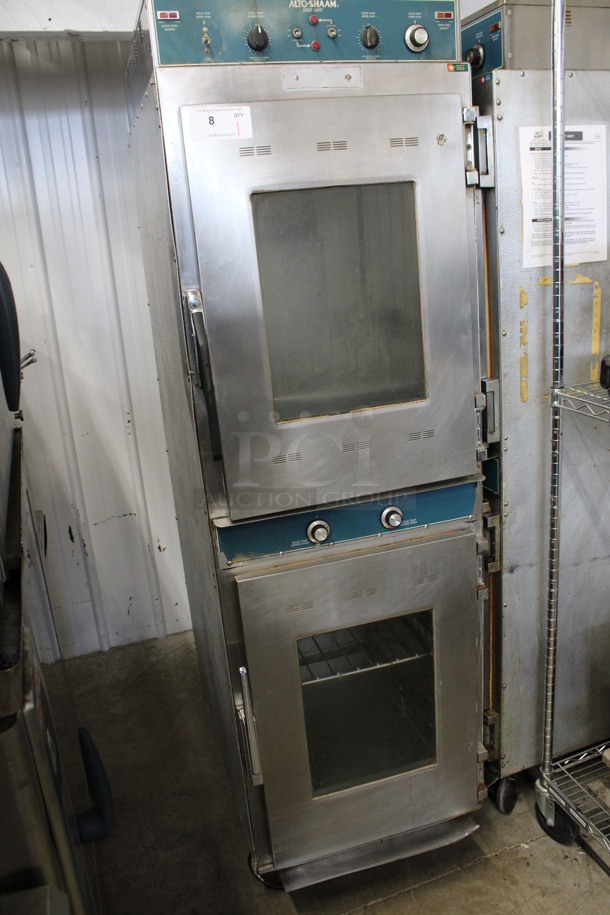 Alto Shaam Model 1000-TH/I DELUXE Stainless Steel Commercial Cook N Hold Oven on Commercial Casters. 208-240 Volts. 23x30x76.5 - Image 4 of 9