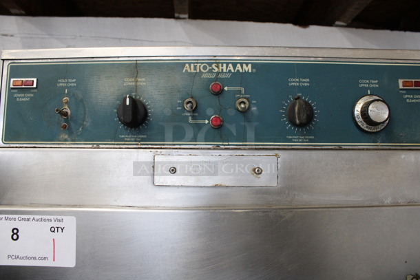 Alto Shaam Model 1000-TH/I DELUXE Stainless Steel Commercial Cook N Hold Oven on Commercial Casters. 208-240 Volts. 23x30x76.5 - Image 6 of 9