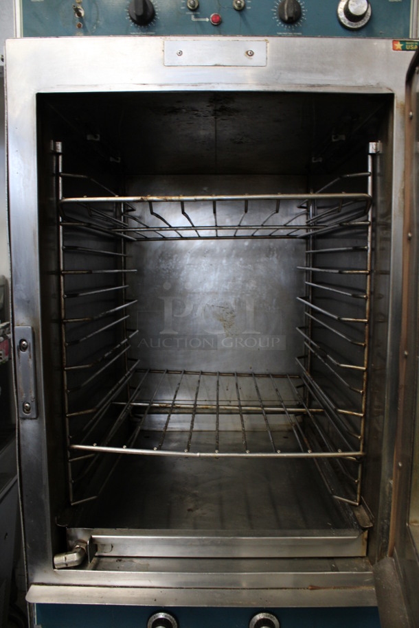 Alto Shaam Model 1000-TH/I DELUXE Stainless Steel Commercial Cook N Hold Oven on Commercial Casters. 208-240 Volts. 23x30x76.5 - Image 7 of 9