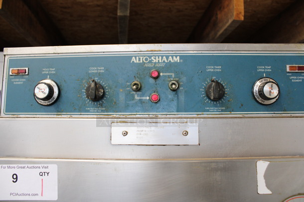 Alto Shaam Model 1000-TH/I DELUXE Stainless Steel Commercial Cook N Hold Oven on Commercial Casters. 208-240 Volts. 23x30x76.5 - Image 5 of 8
