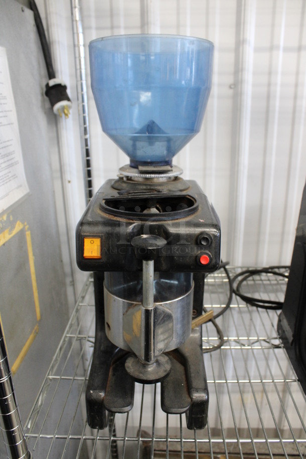 Bregani Metal Countertop Espresso Bean Grinder. 120 Volts, 1 Phase. 7x13x21. Tested and Working! - Image 2 of 4