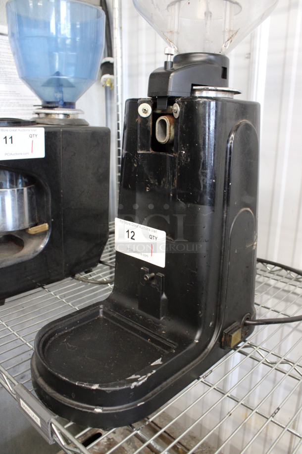 Metal Commercial Countertop Espresso Bean Grinder w/ Hopper. 8x16x24. Tested and Does Not Power On - Image 5 of 7