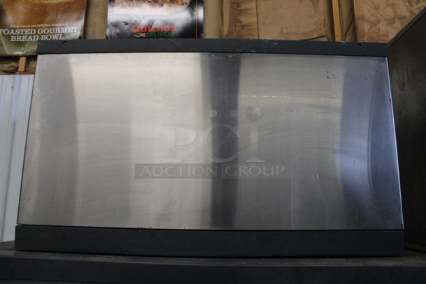 Scotsman Model CME2006RS-3C Stainless Steel Commercial Ice Machine Head on Follett Stainless Steel Commercial Ice Bin. 208/230 Volts, 3 Phase. 60x42x89 - Image 6 of 7