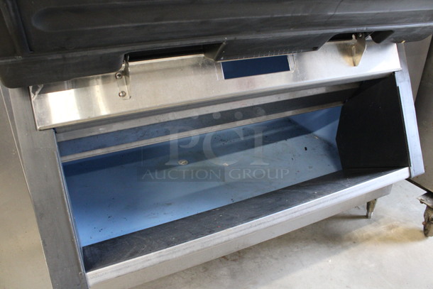 Hoshizaki Model KM-1900SRJ3 Stainless Steel Commercial Ice Machine Head on Hoshizaki Model B-1500SS Stainless Steel Commercial Ice Bin. 208/230 Volts, 3 Phase. 60x43x98.5 - Image 3 of 8