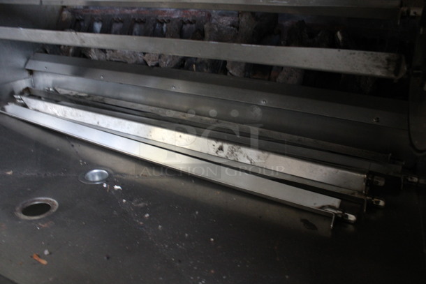 Hardt Model Inferno Stainless Steel Commercial Natural Gas Powered 7 Spit Rotisserie Oven on Commercial Casters. 150,000 BTU. 58x41x77 - Image 5 of 9
