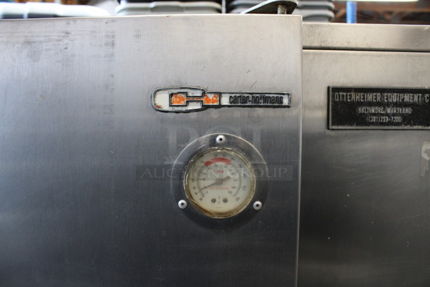 Carter Hoffmann Stainless Steel Commercial Single Door Reach In Cabinet on Commercial Casters. 50x31x64 - Image 6 of 6