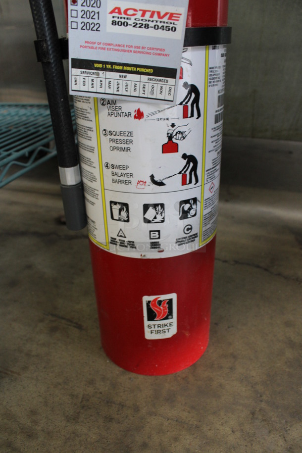 Strike First Dry Chemical Fire Extinguisher. 5x6x20.5 - Image 3 of 5