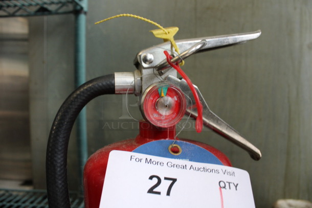 Strike First Dry Chemical Fire Extinguisher. 5x6x20.5 - Image 5 of 5