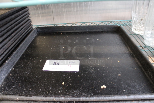 4 Metal Square Baking Pans. 16x16x1. 4 Times Your Bid! - Image 3 of 3