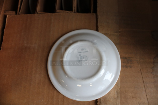 23 BRAND NEW IN BOX! White Ceramic Saucers. 4.5x4.5x0.5. 23 Times Your Bid! - Image 3 of 4