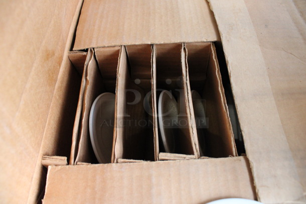 23 BRAND NEW IN BOX! White Ceramic Saucers. 4.5x4.5x0.5. 23 Times Your Bid! - Image 4 of 4