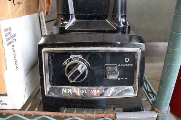 Ninja Ultima Metal Countertop Blender w/ Pitcher. 8x9x17. Tested and Does Not Power On - Image 4 of 4