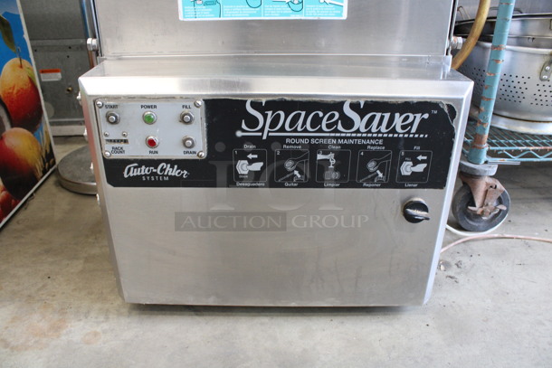 Auto-Chlor System Space Saver ENERGY STAR Stainless Steel Commercial Dishwasher w/ Dish Caddy. 23x28x33.5 - Image 3 of 8