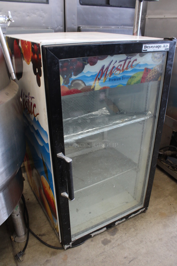 Beverage Air Model UR30G Metal Commercial Mini Cooler Merchandiser w/ Racks. 115 Volts, 1 Phase. 20.5x26x35.5. Tested and Working! - Image 3 of 5