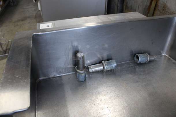 Legion Model TGSP-2430 Stainless Steel Commercial Natural Gas Powered Floor Style Braising Pan. 90,000 BTU. 47x40x38 - Image 5 of 7