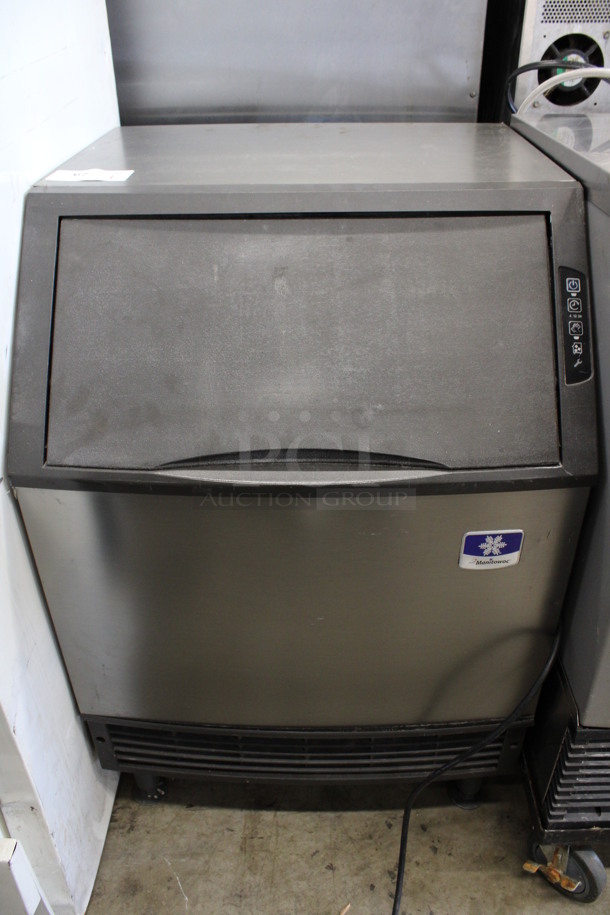 Manitowoc Model UR0140A-161B Stainless Steel Commercial Air Cooled Self Contained Undercounter Ice Machine. 115 Volts, 1 Phase. 26x26x39