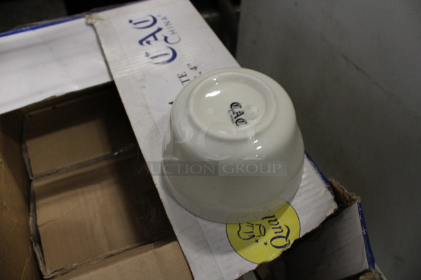 18 BRAND NEW IN BOX! White Ceramic Bowls. 4x4x2.5. 18 Times Your Bid! - Image 3 of 3