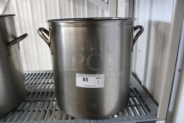 Stainless Steel Stock Pot. 17x15x15