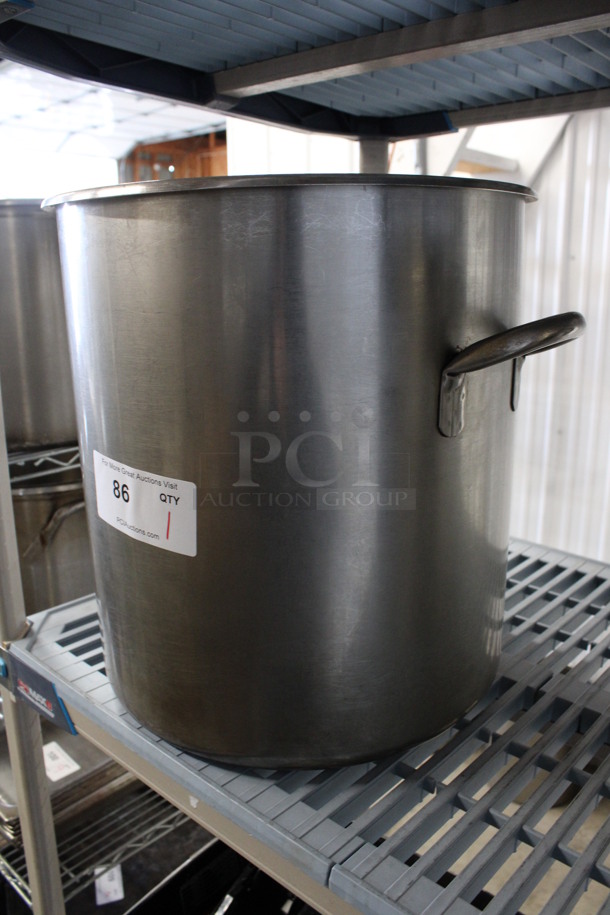 Stainless Steel Stock Pot. 17x15x16 - Image 2 of 3
