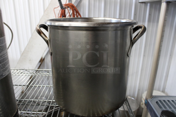 Stainless Steel Stock Pot. 13x15x12