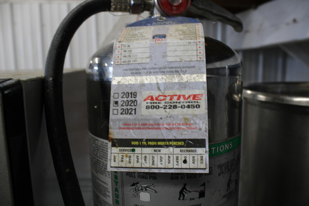 Amerex Wet Chemical Fire Extinguisher. 7x8x19 - Image 4 of 4