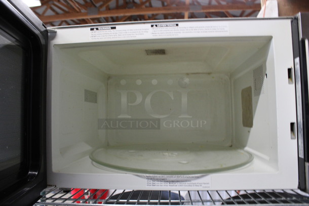 Panasonic Chrome Finish Countertop Microwave Oven w/ Plate. 24x18x13.5 - Image 4 of 5