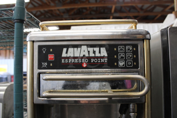 LavAzza Stainless Steel Commercial Countertop Espresso Machine w/ Steam Wand. 9x12x14 - Image 3 of 4