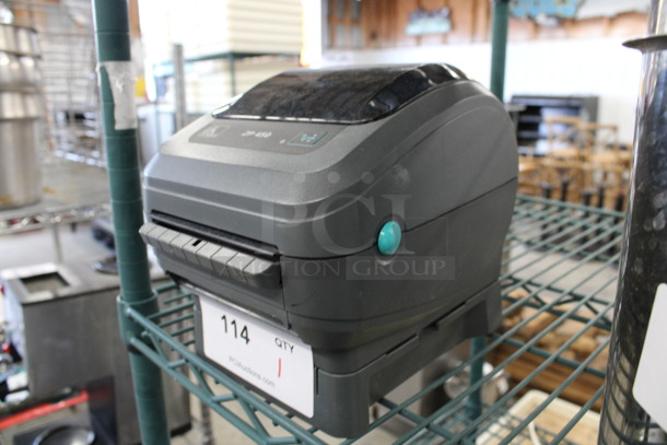 Zebra Countertop Label Printer. 7x9x7 - Image 2 of 3