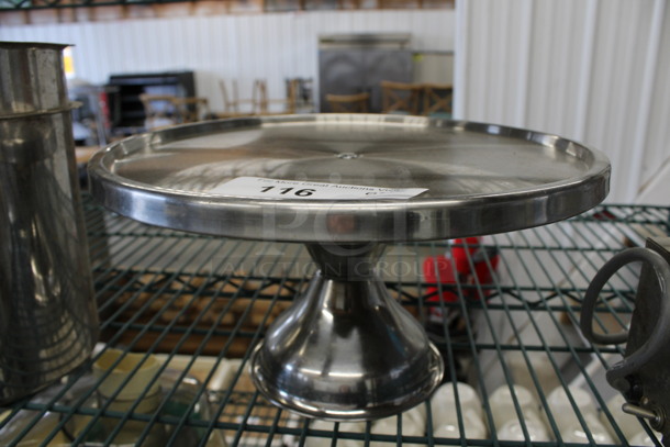 Metal Countertop Cake Stand. 13x13x6.5