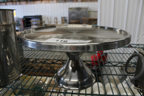 Metal Countertop Cake Stand. 13x13x6.5