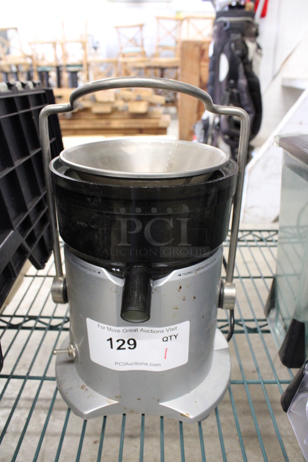 Metal Countertop Juicer. 8x8x12. Tested and Does Not Power On