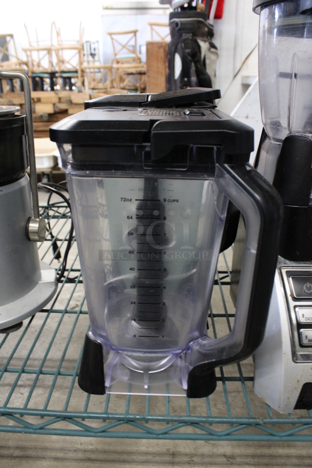 Ninja Metal Countertop Blender w/ 3 Pitchers. 7x10x18. Tested and Does Not Power On - Image 3 of 6