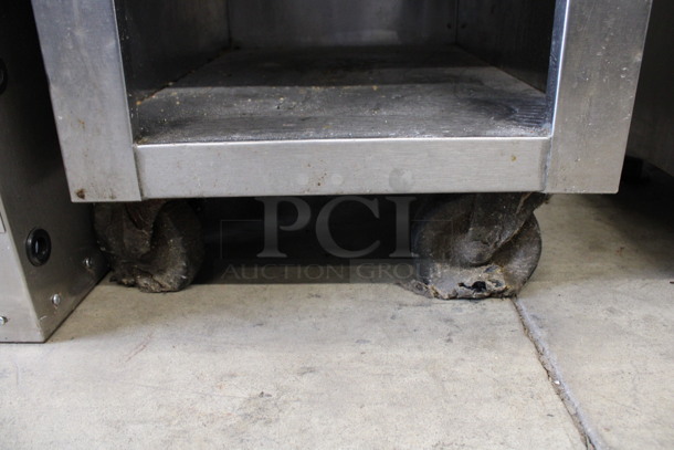 Stainless Steel Equipment Stand w/ Under Shelf on Commercial Casters. 24x24x22.5 - Image 5 of 5