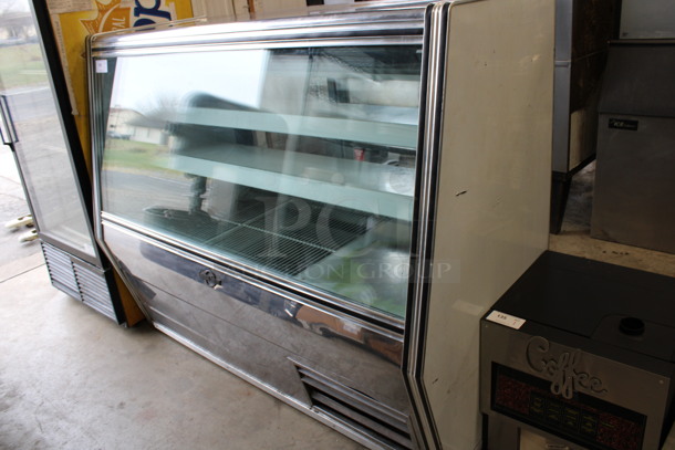 Universal Coolers Stainless Steel Commercial Floor Style Deli Display Case Merchandiser. 71x33x57.5. Tested and Working! - Image 3 of 6