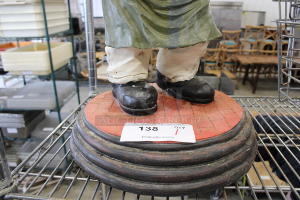 Countertop Italian Chef Figurine. 14x15x26 - Image 3 of 4