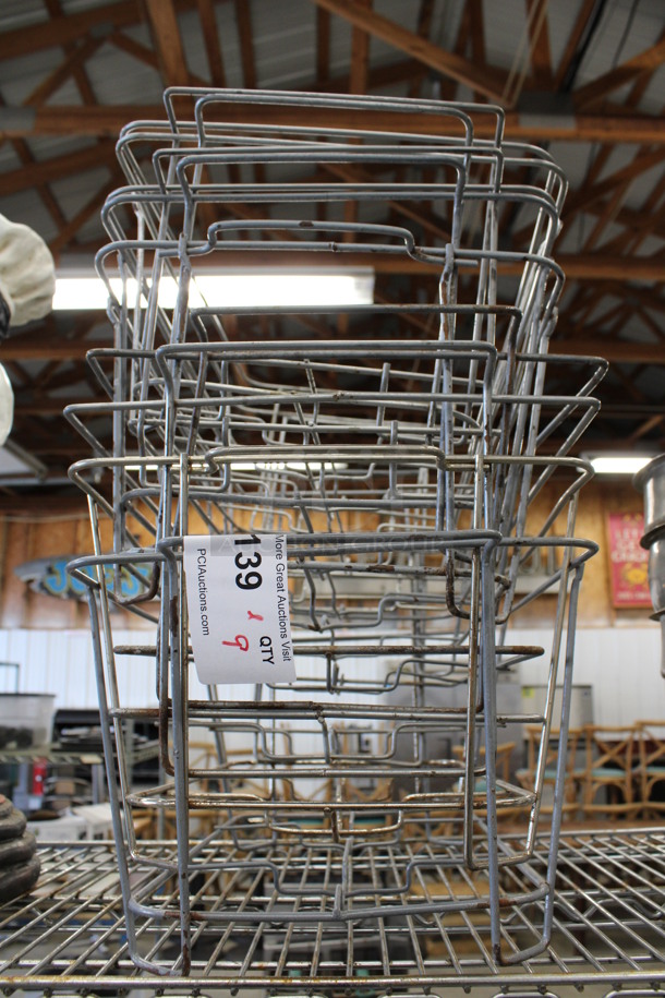 ALL ONE MONEY! Lot of 9 Metal Chafing Dish Frames! 23x12x9 - Image 2 of 3