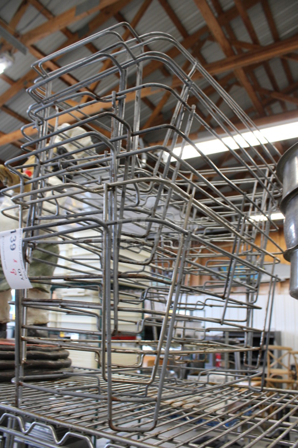 ALL ONE MONEY! Lot of 9 Metal Chafing Dish Frames! 23x12x9 - Image 3 of 3